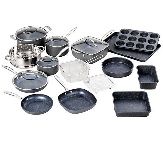 Granitestone Pro 20 Piece Cookware and Bakeware Set 