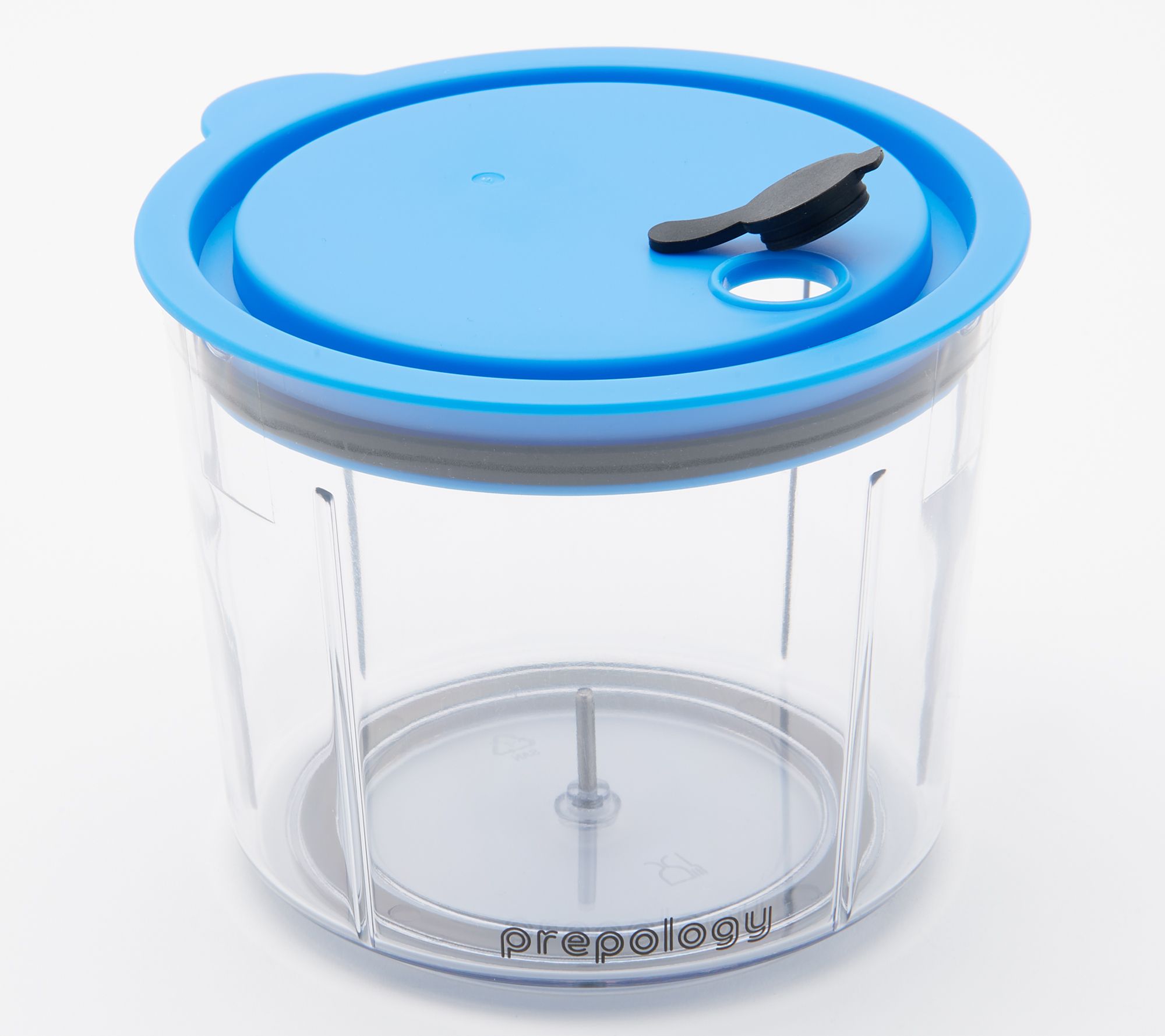 Prepology 4-Cup Press Chopper with Storage Lid