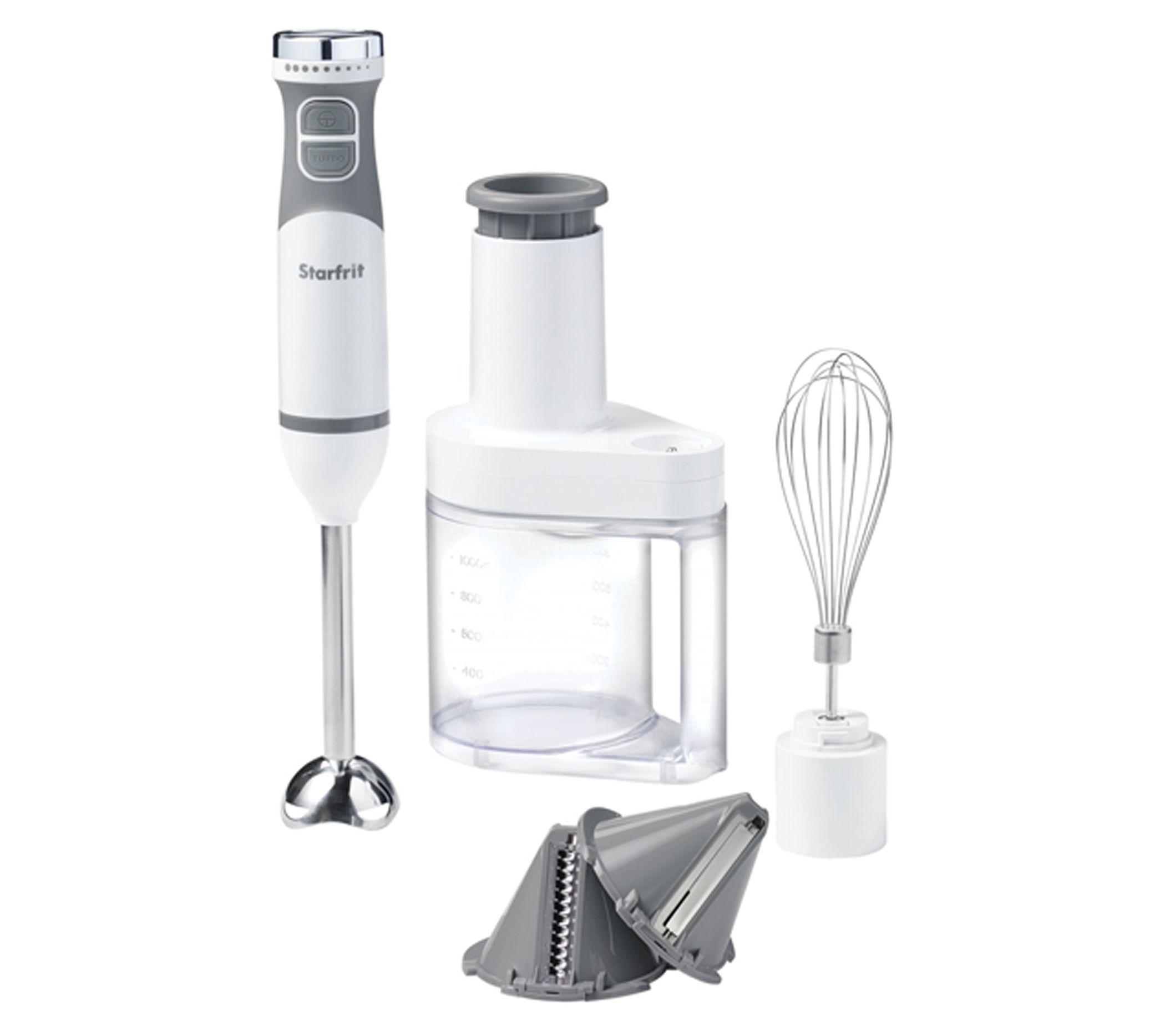 Carla Hall Sweet Heritage Variable Speed Hand Blender w/ Attachments 