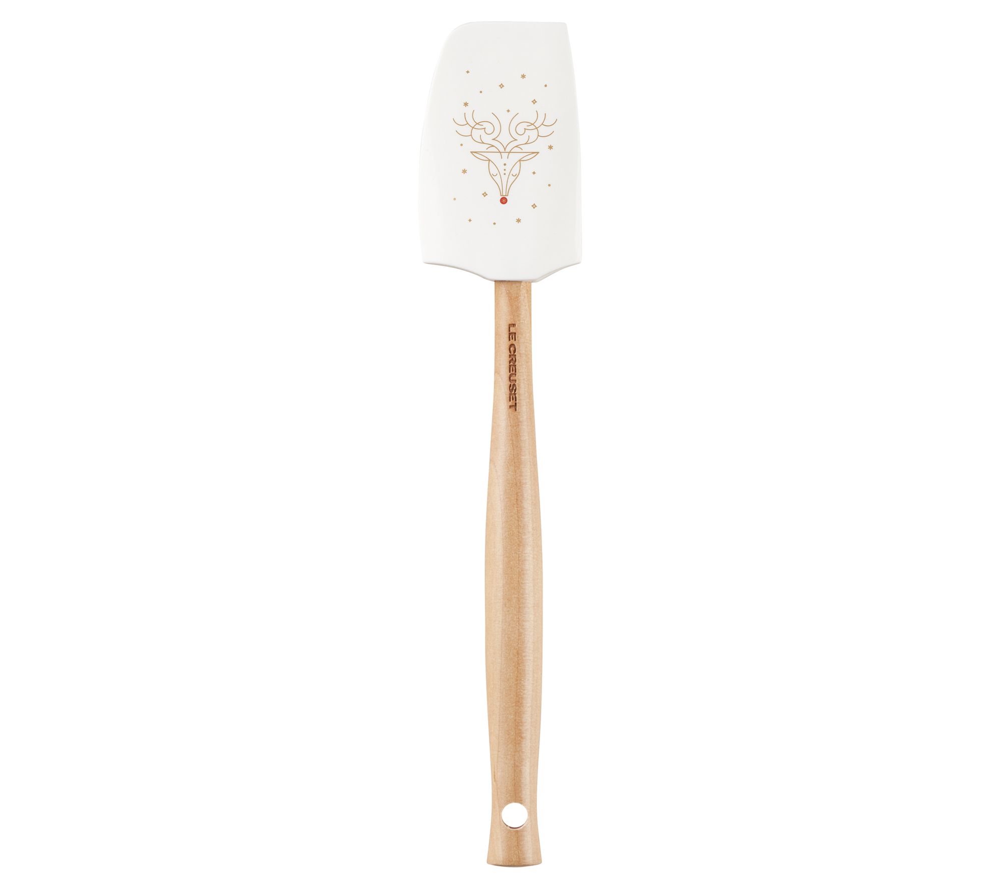 Martha Stewart Beech Wood Silicone Spatula in Gray