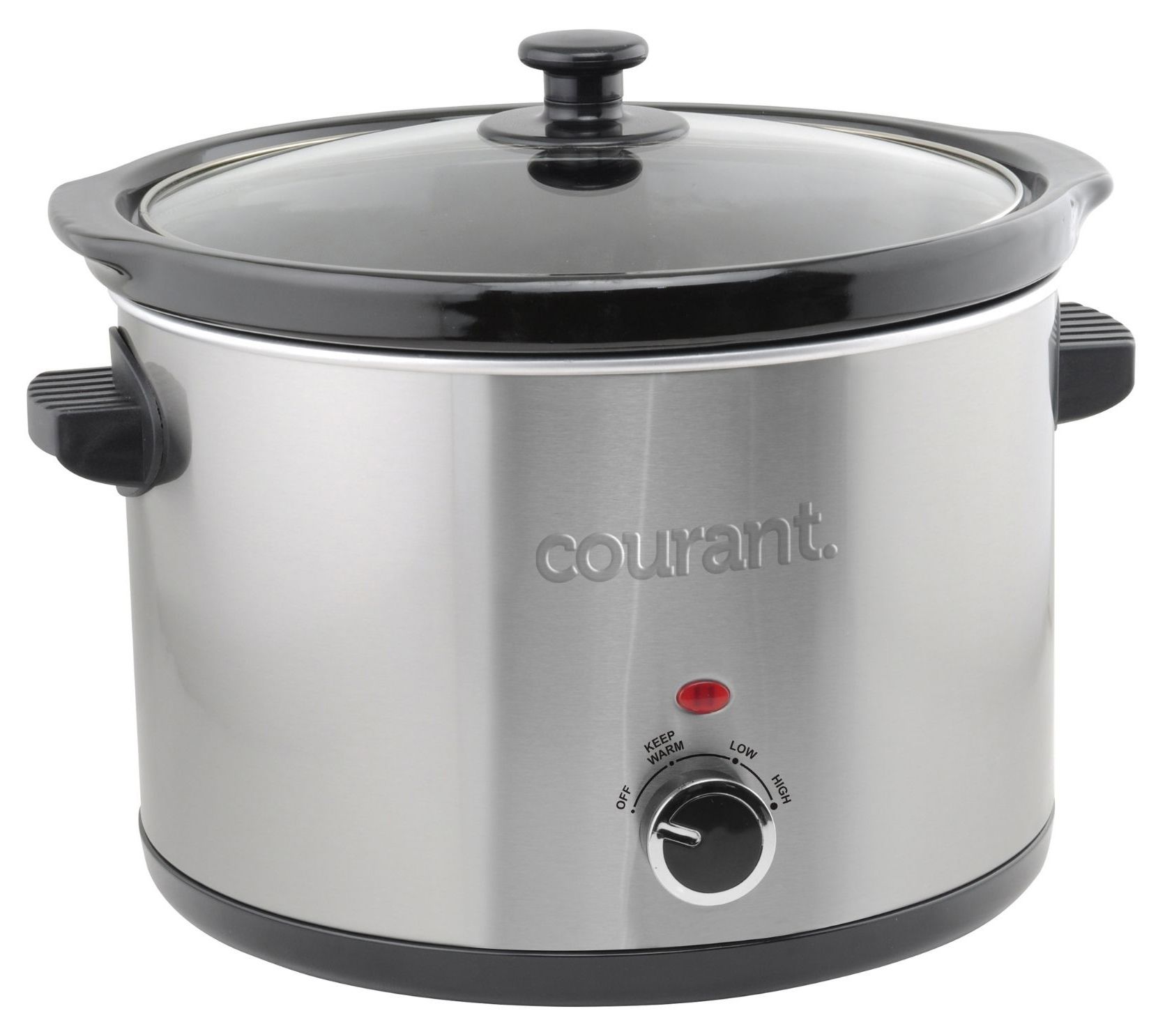  Courant Mini Slow Cooker Crock, with Easy Options 1.6