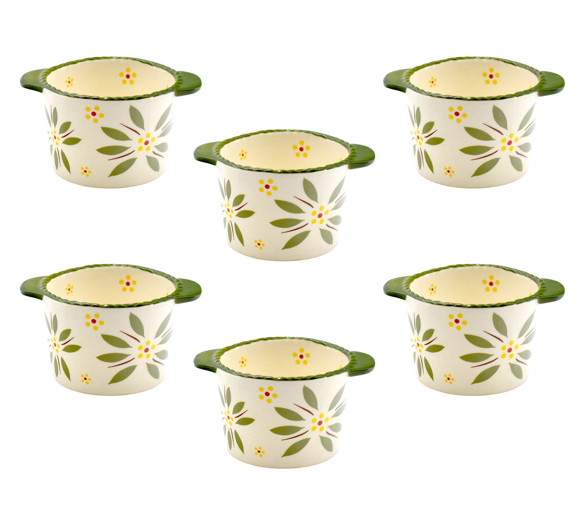Temp-tations Old World Set of (6) 6oz Mini Cups