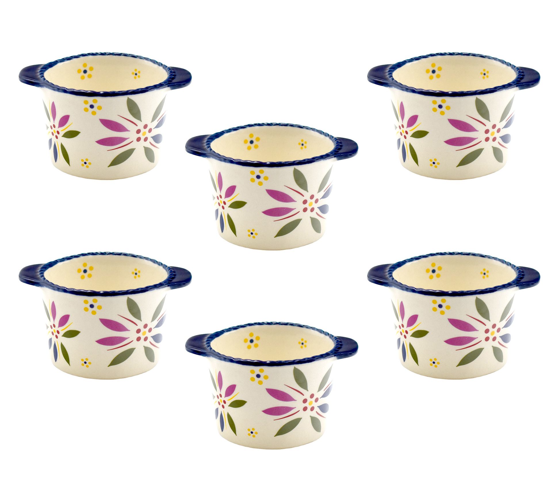 Temp-tations Old World Set of (6) 6oz Mini Cups