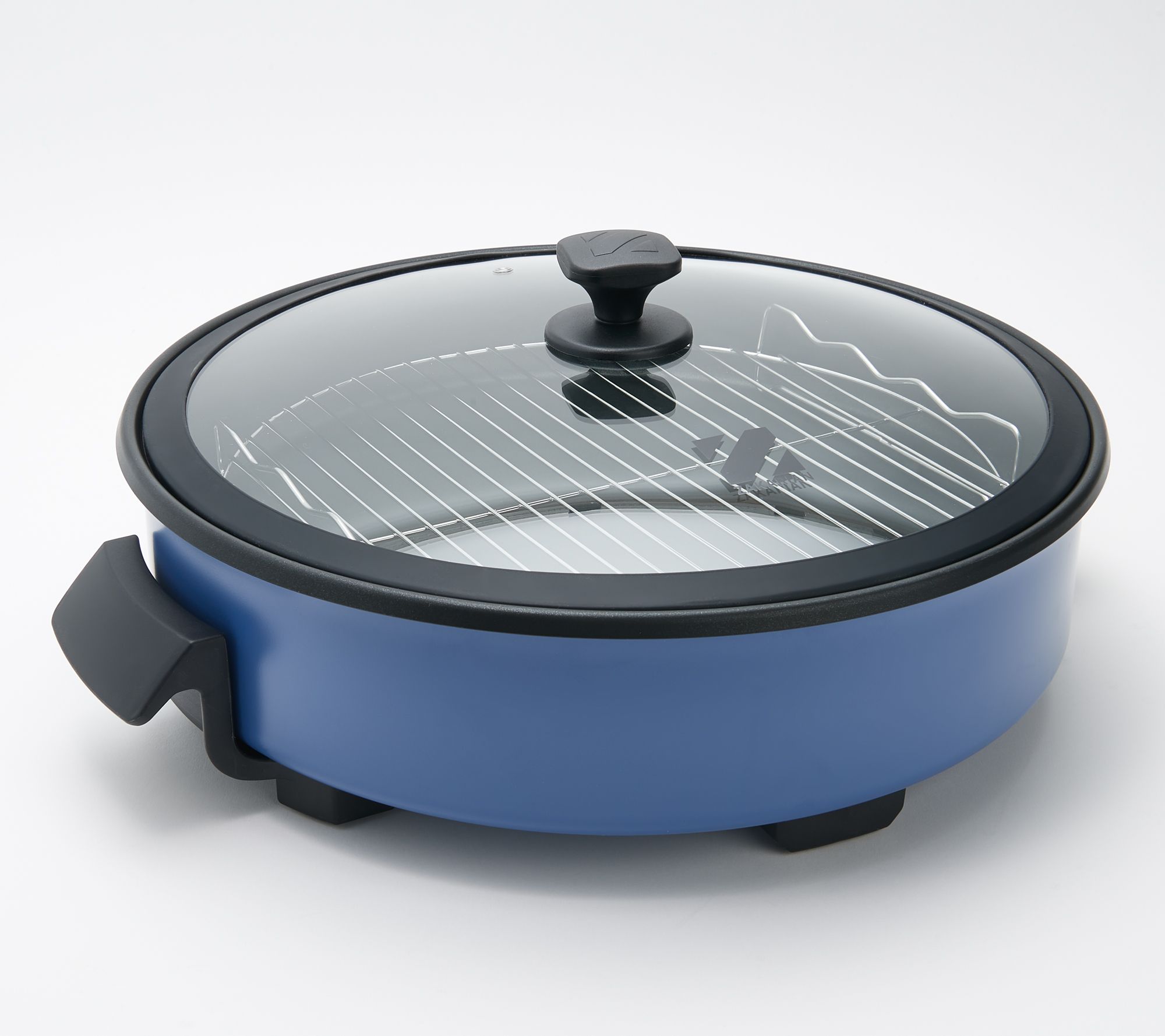 (QVC) Geoffrey Zakarian Nonstick 14" 8qt Electric Skillet