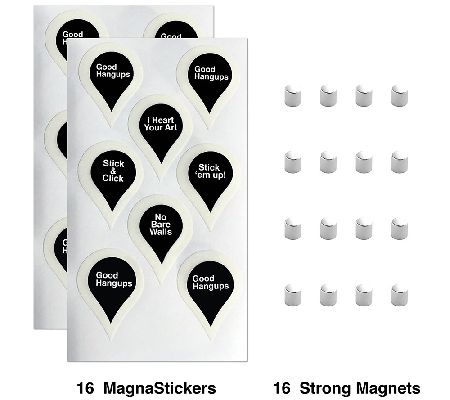 Dream Lifestyle Adhesive Magnets Dot, Strip Shape Magnetic Sheet