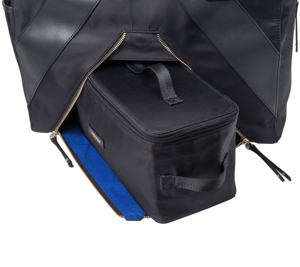 MinkeeBlue MultiFunction Travel/Work Tote Bag
