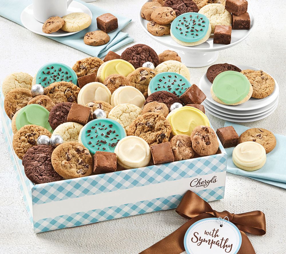 Cheryl's With Sympathy Dessert Box - QVC.com