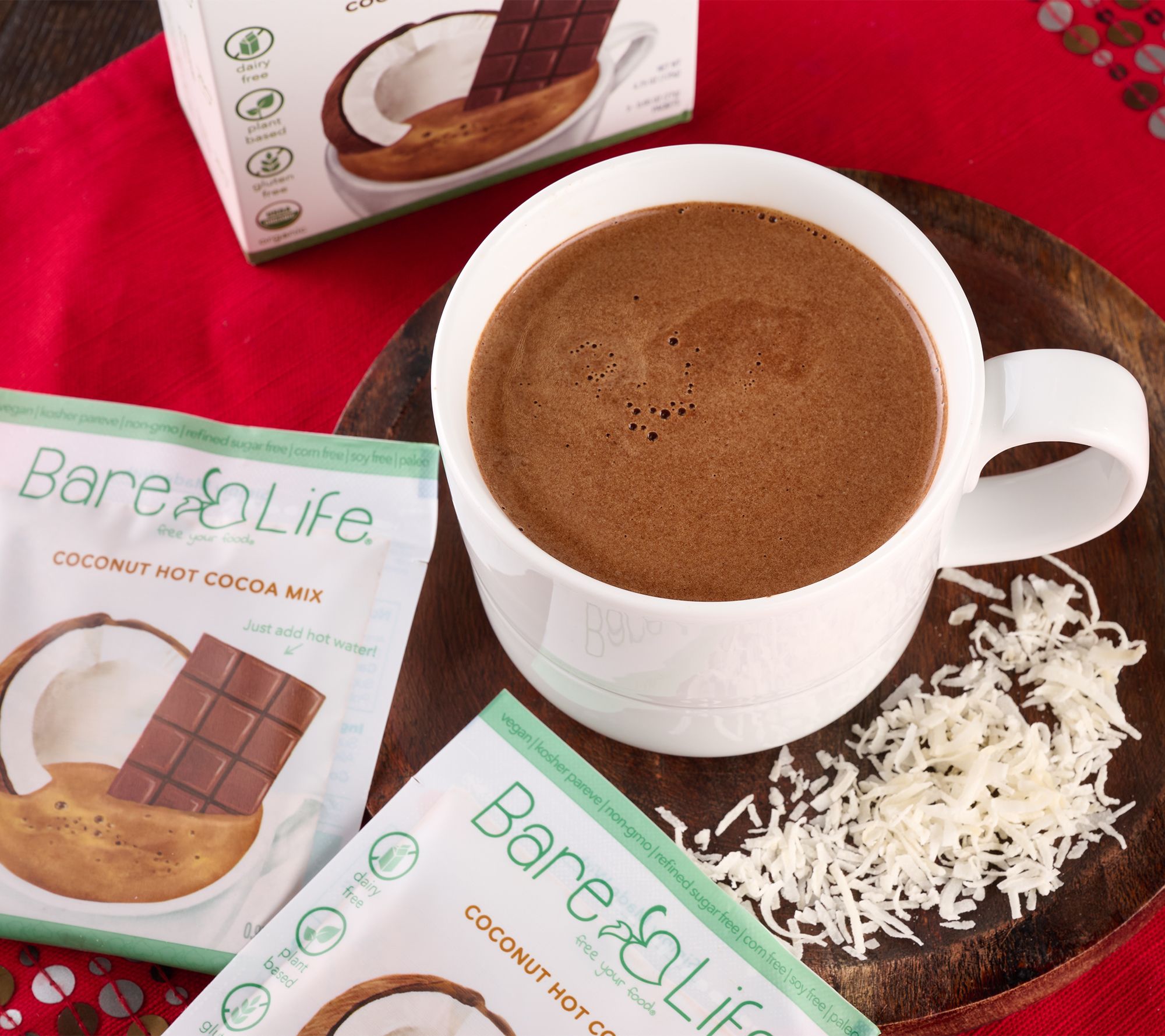Bare Life (20) Dairy Free Hot Cocoa Mix Packets