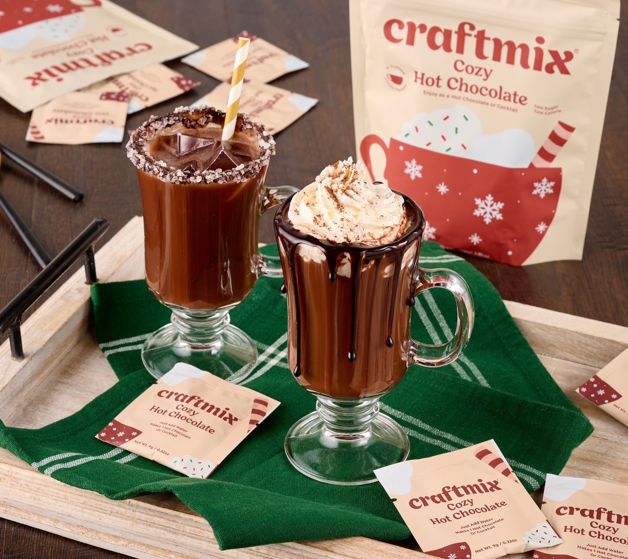 Craftmix (24) Individual Packets Cozy Hot Chocolate