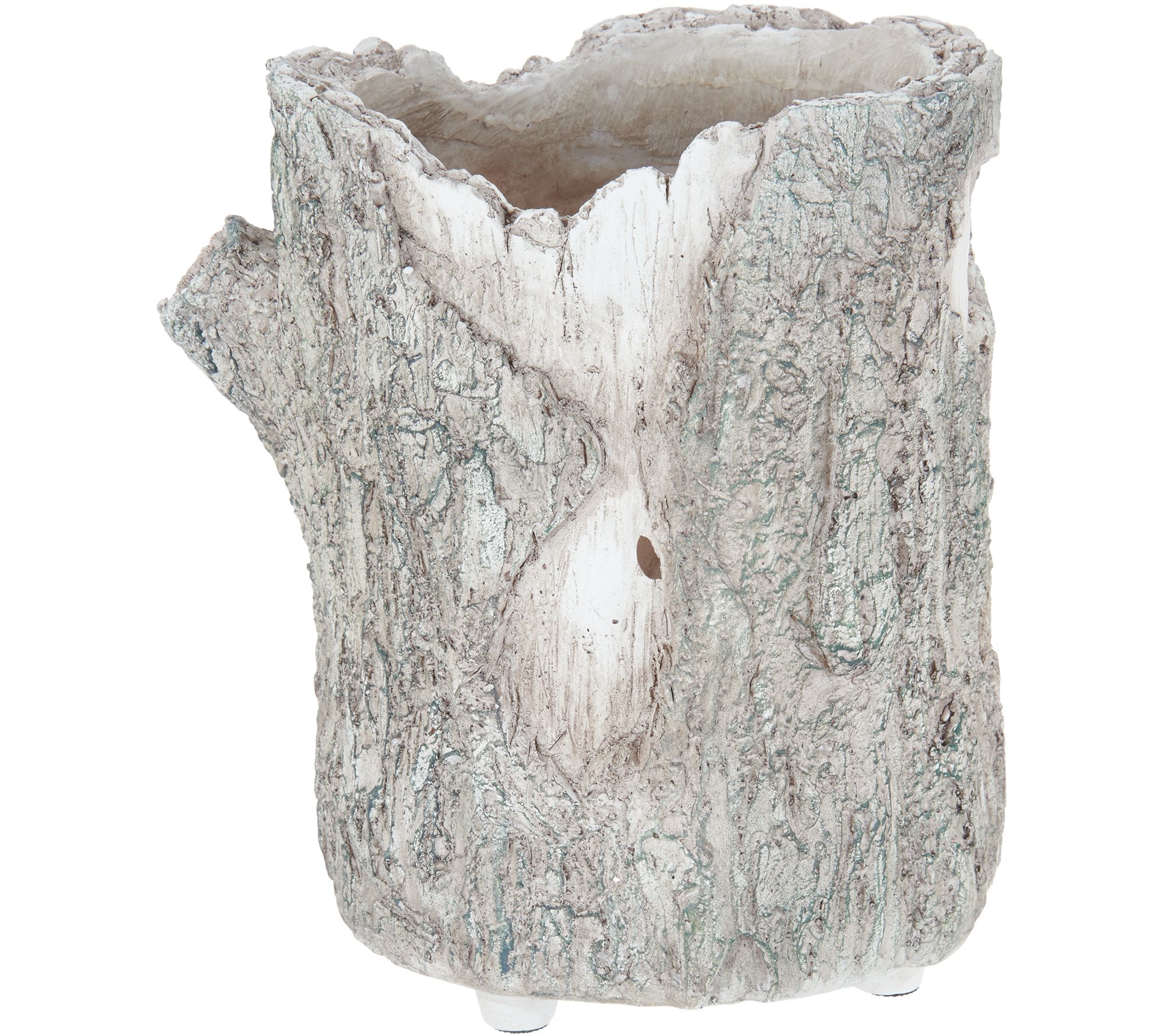 Martha Stewart 9" Faux Bois Planter Planter - QVC.com