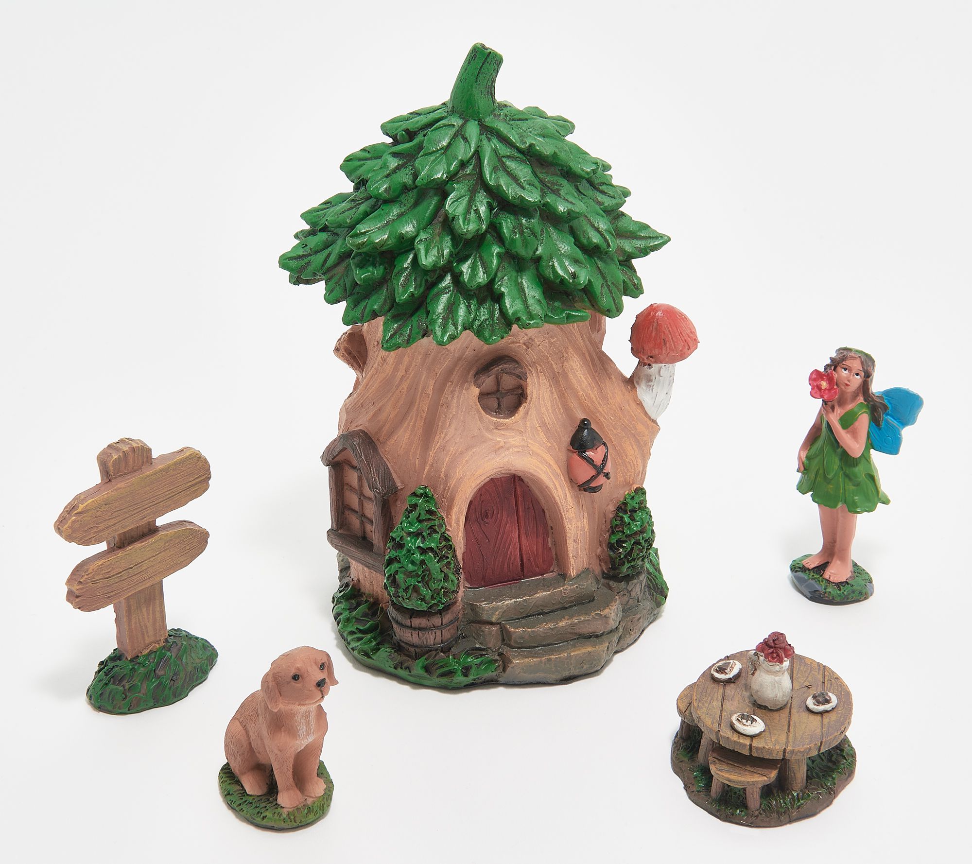 Marigold Miniature Whimsical Fairy Garden Decor Set