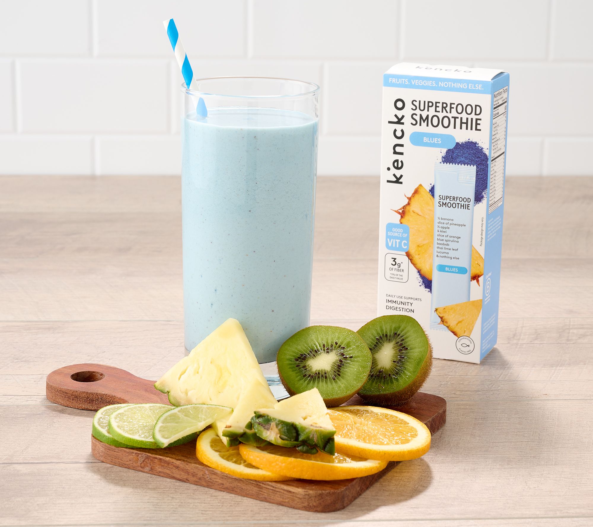 Kencko 24 Single Serve Fruit Smoothie Mixes