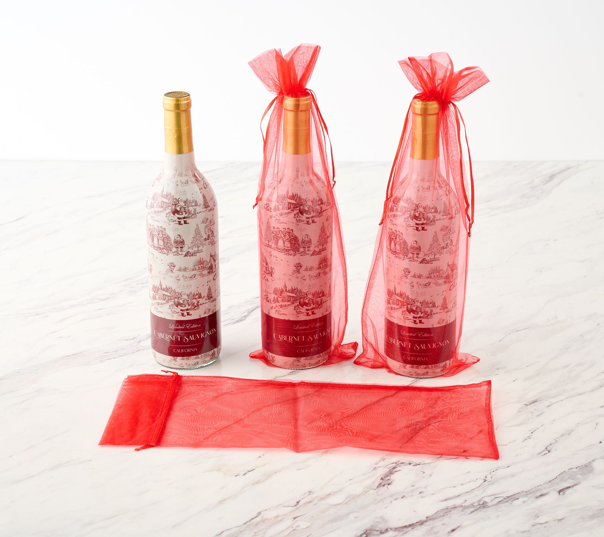 Vino Voyage Seasons Greetings Wines (3) 750-ml Bottle Set