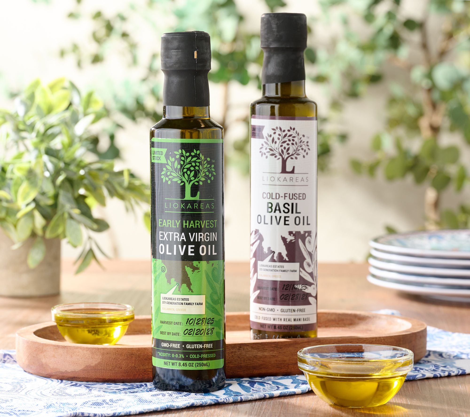 Liokareas (2) 250ml Bottles Extra Virgin Olive Oil Auto-Delivery