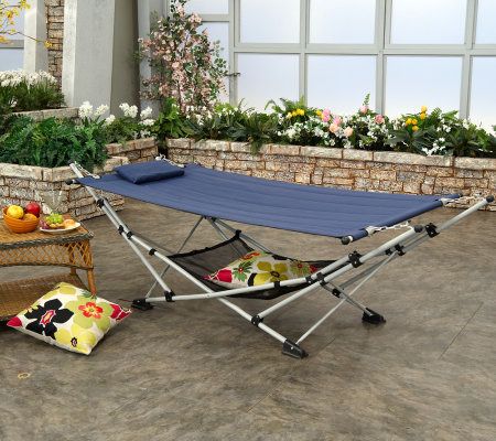 Bliss Hammocks Stow EZ Portable Hammock & Stand - QVC.com