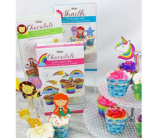 Too Good Gourmet Set of 3 DIY Cupcake Decorating Kits