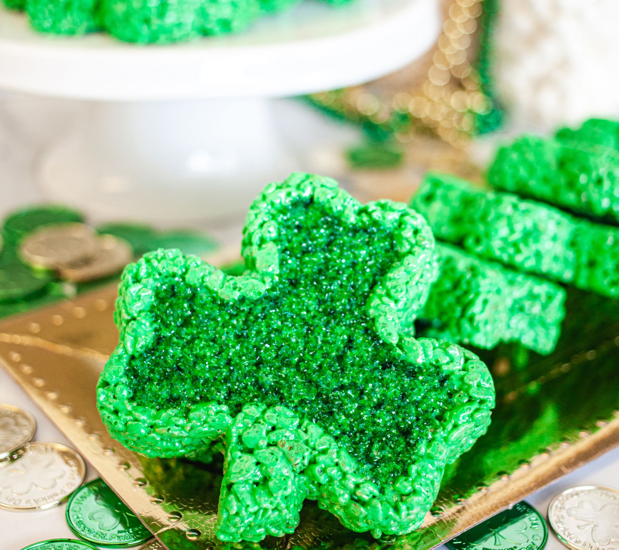 Creative Crispies 12-Piece Shamrock Treats