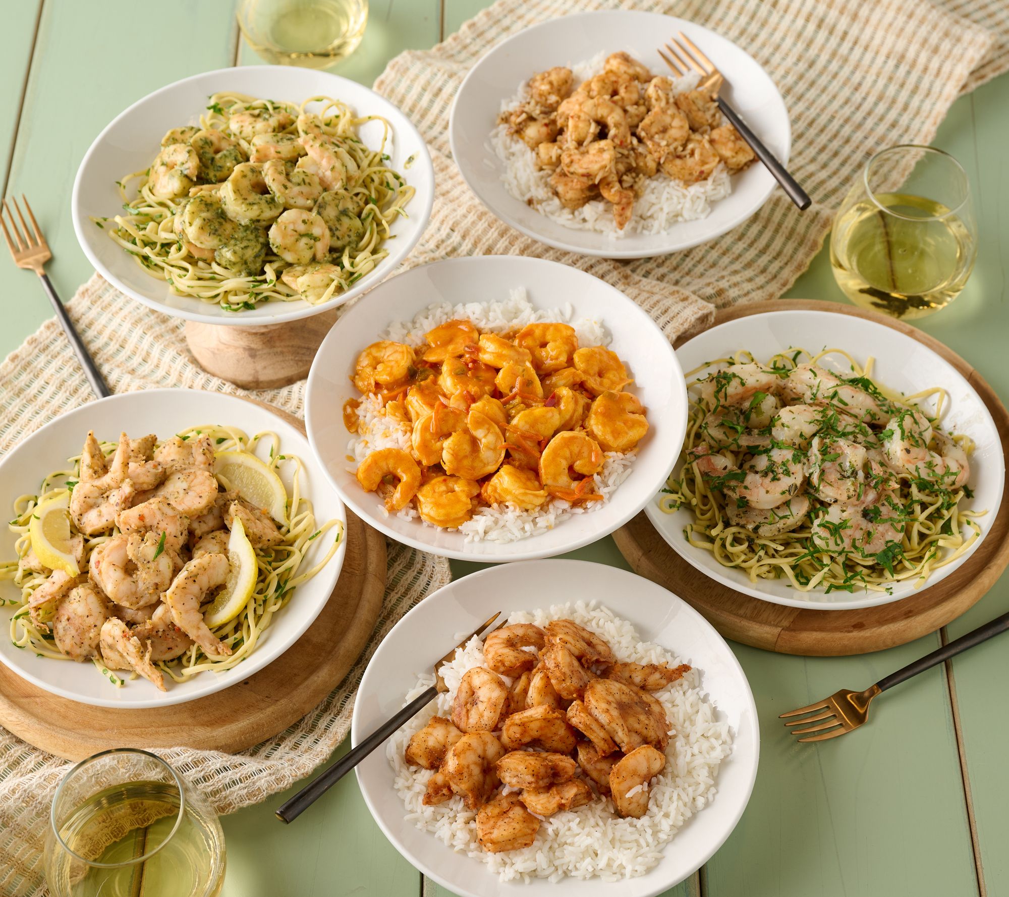 Prime Shrimp (6) Cook-in-Bag Seasoned & Saucy Shrimp Meals