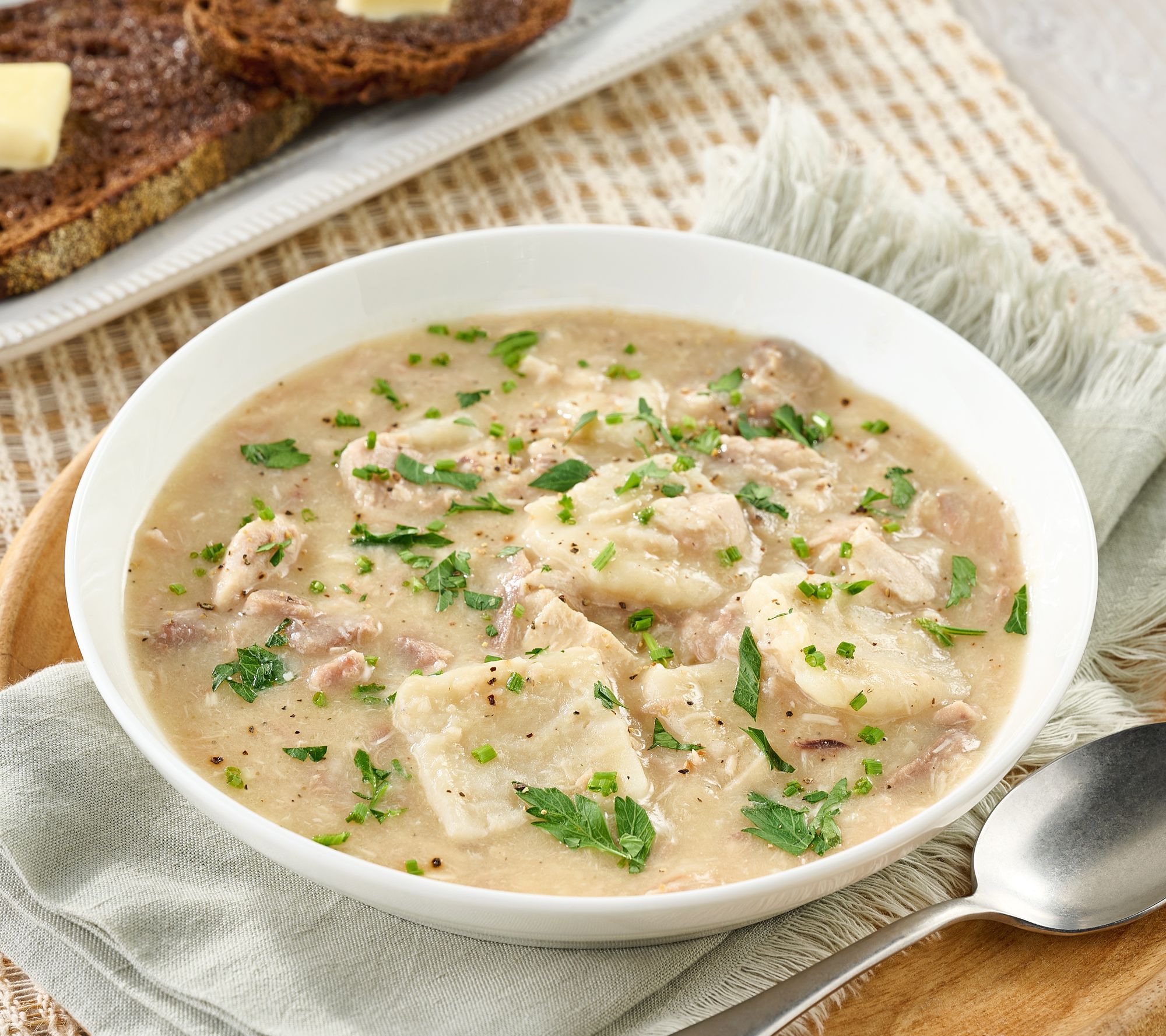 Corky's (6) 1lb. Chicken and Dumplings Auto-Delivery