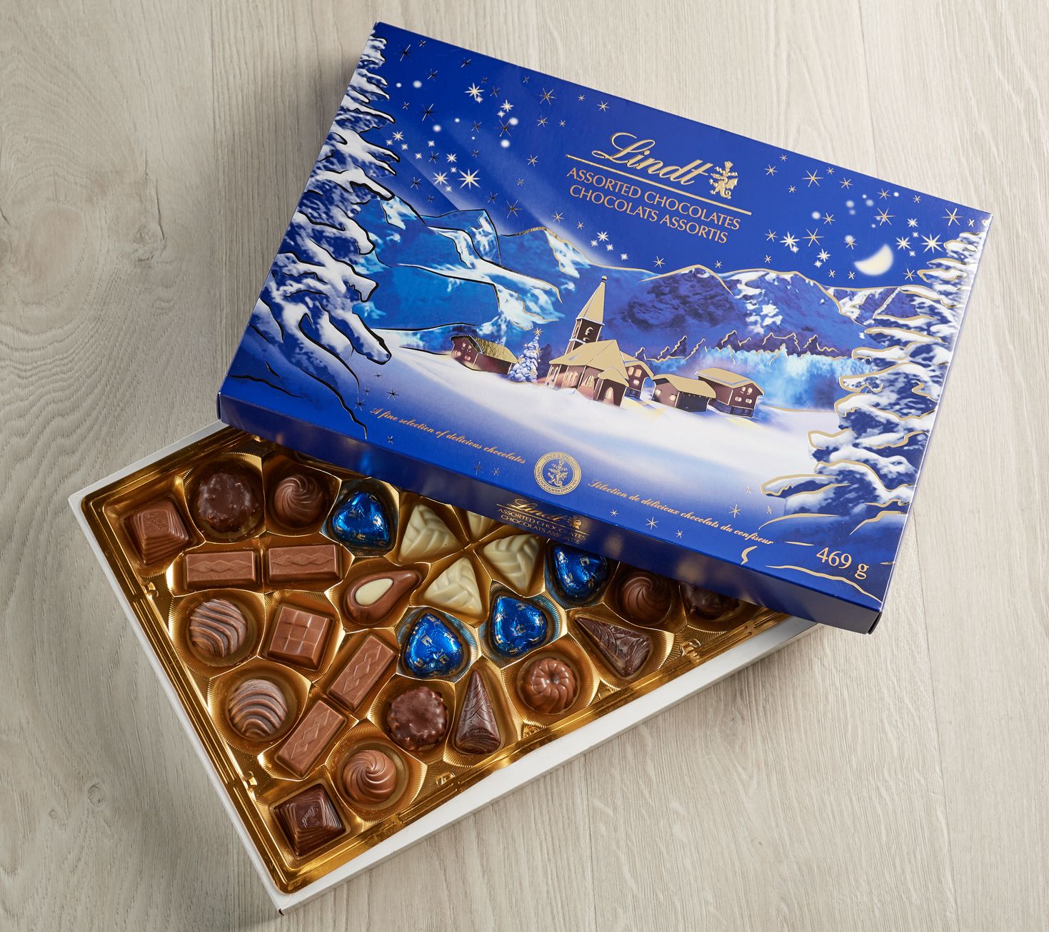Lindt Winter Country Assorte d Chocolates 42Piece Box