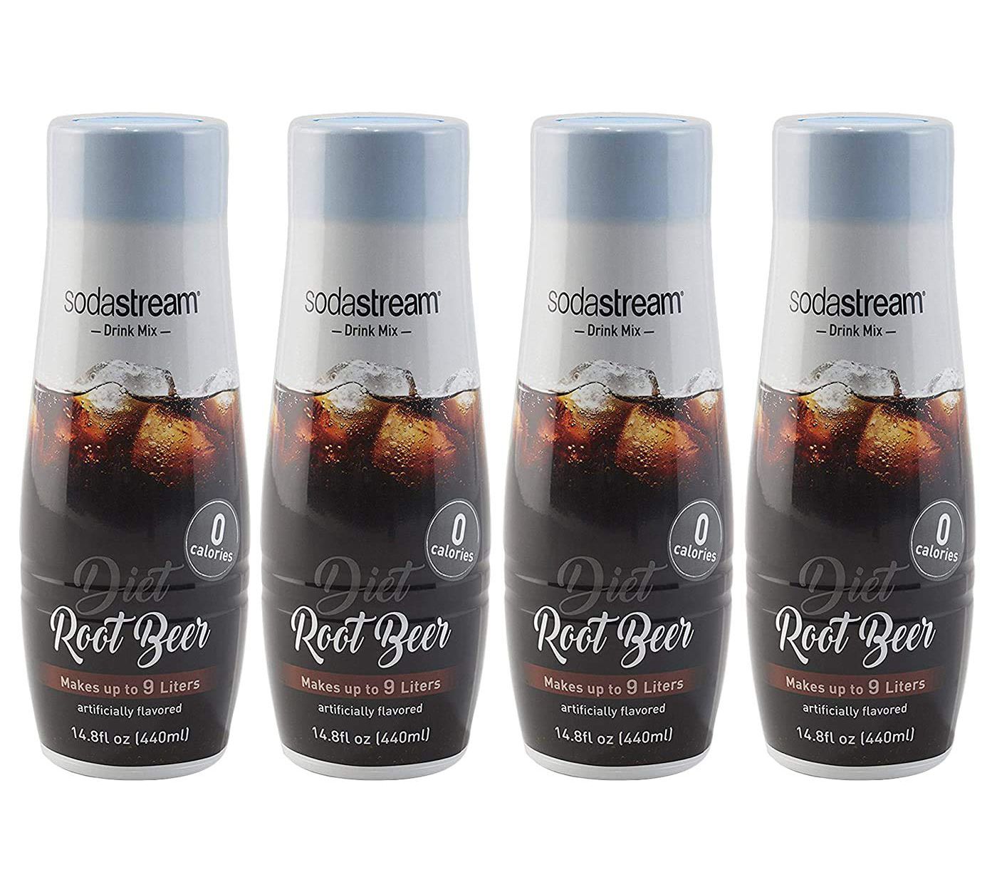 SodaStream 4Pack Diet Root Beer Drink Mix