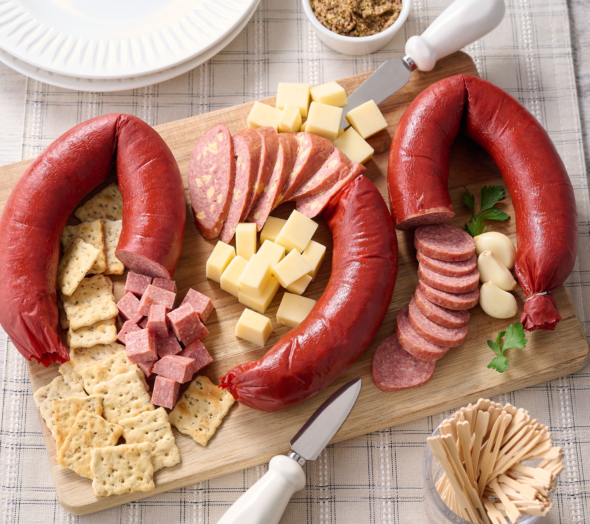 Jumbo Ring Bologna - Smoked Sausage - LeRoy Meats
