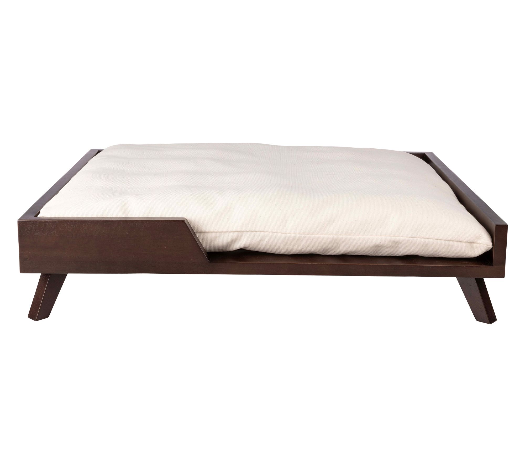 Petmaker Elevated Dog Bed with Frame and Soft Cushion