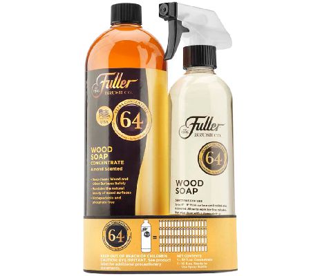 Fuller 64 Wood Soap Concentrate and Ready-to-Use Cleaner - QVC.com