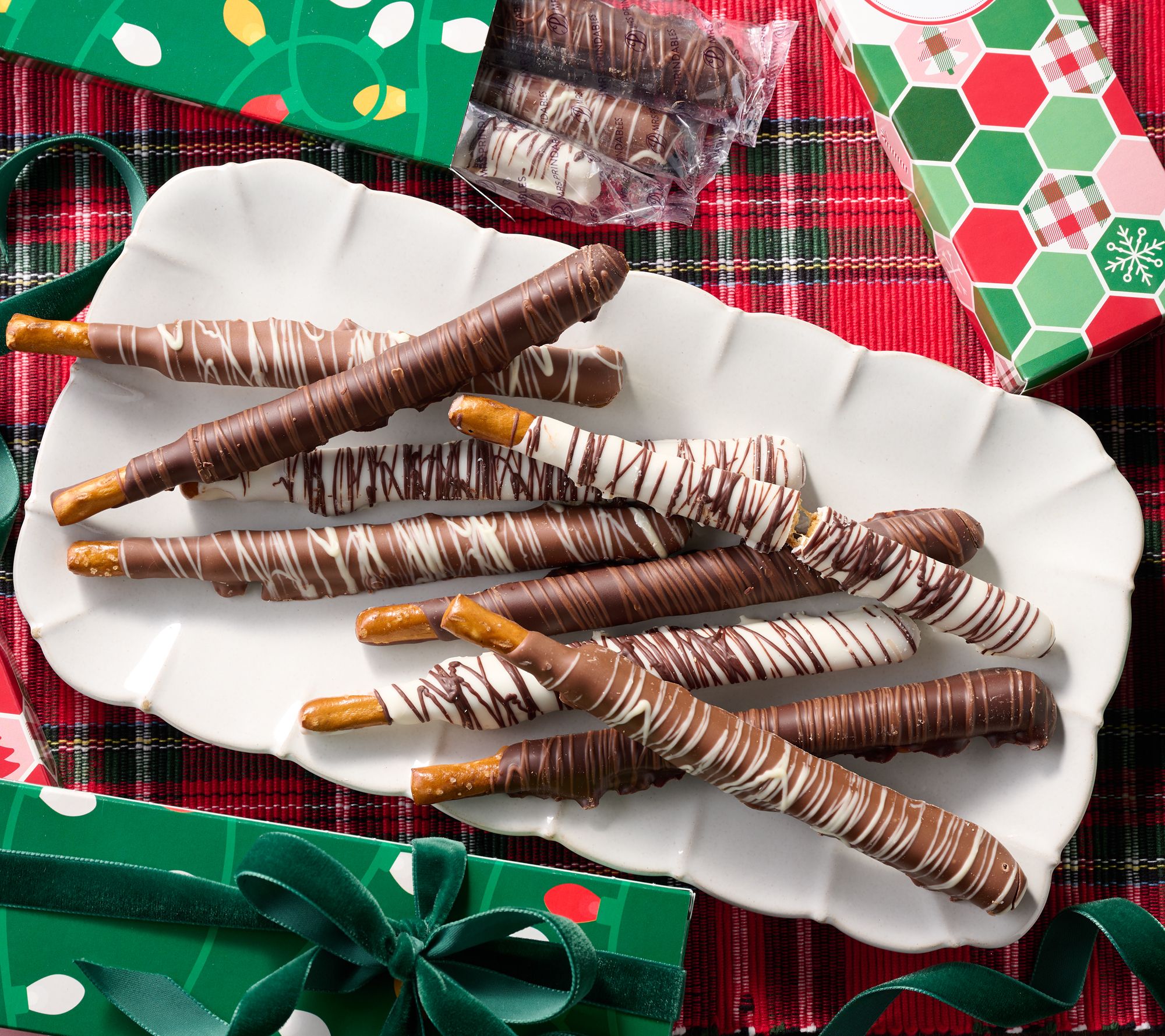 SH11/17 Mrs Prindables 15pc Classic Caramel Pretzel With Gift Boxes