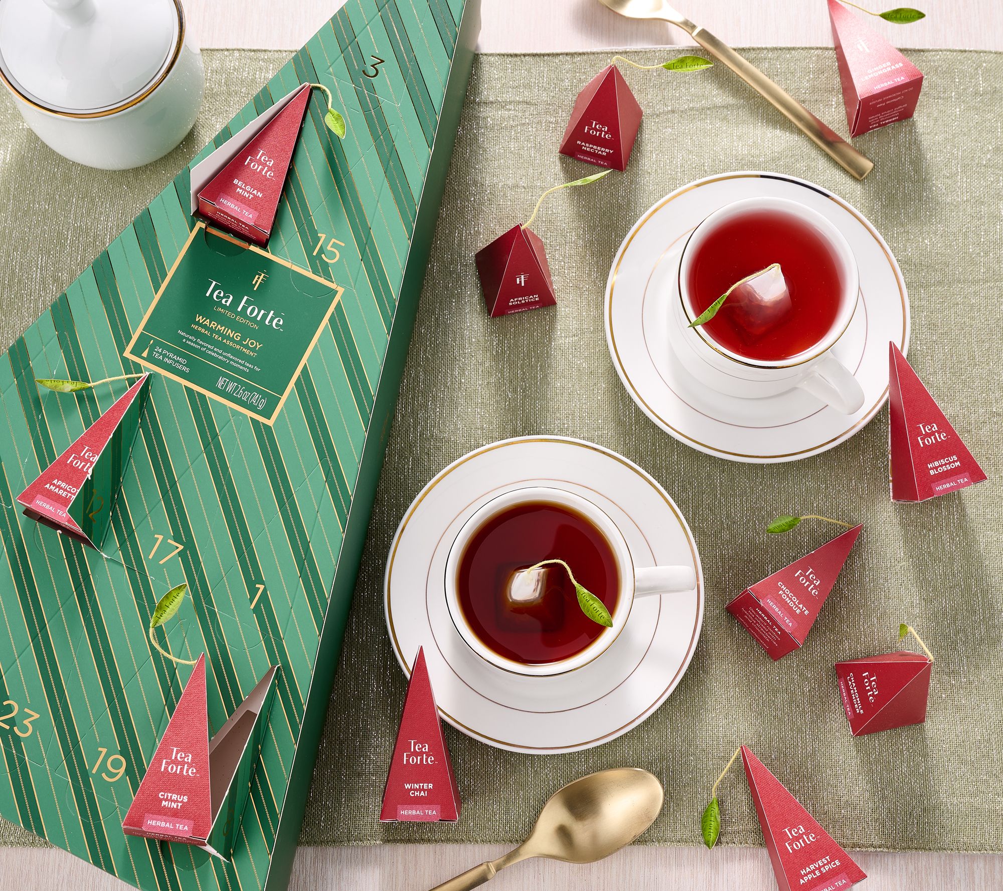  SH11/9 Tea Forte Limited Edition Advent Calendar