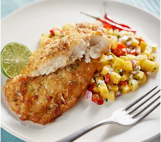 Anderson Seafoods (8) 5.5-oz. Coconut Crusted Tilapia