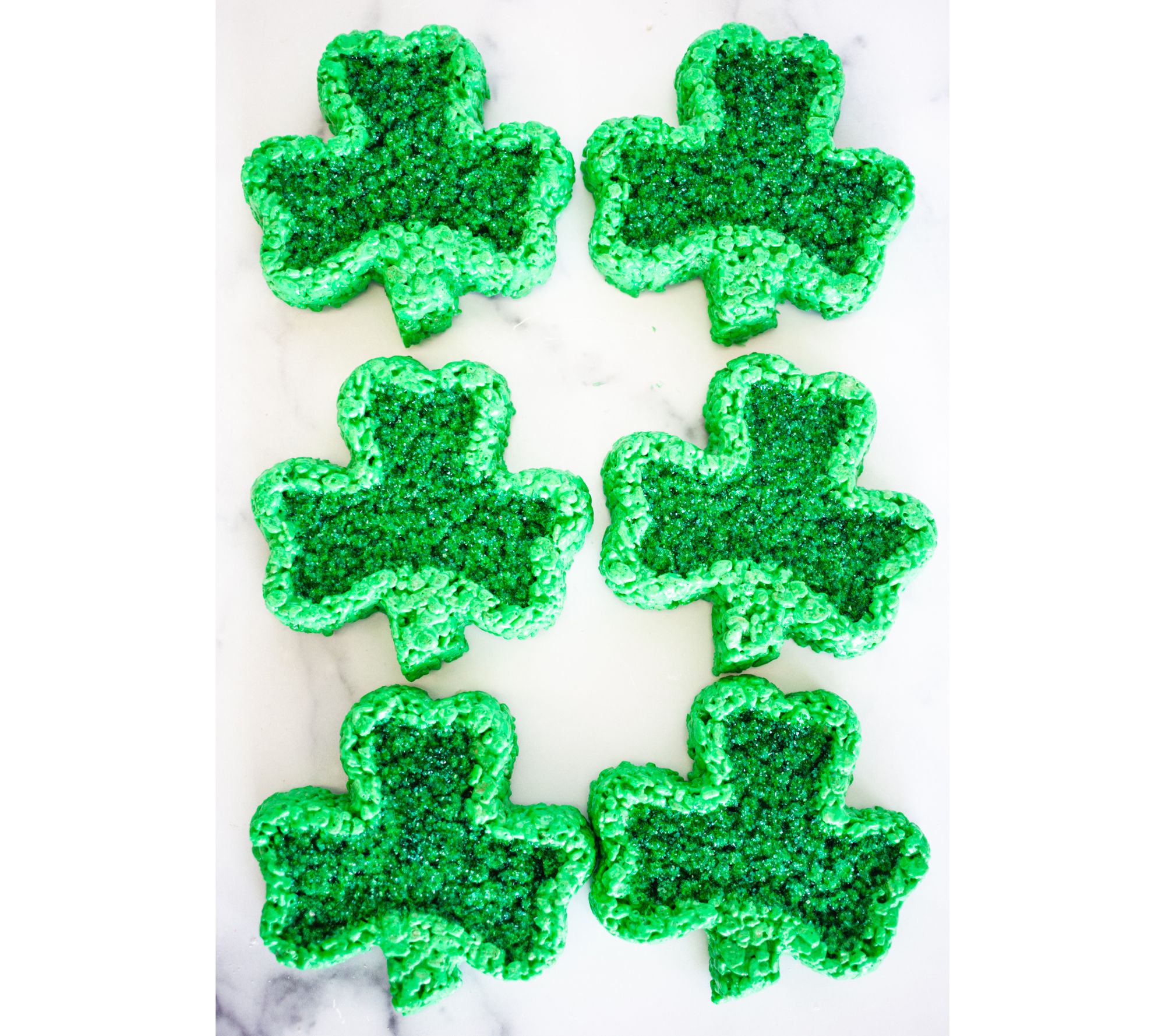 Creative Crispies 6-Piece Shamrock Treats