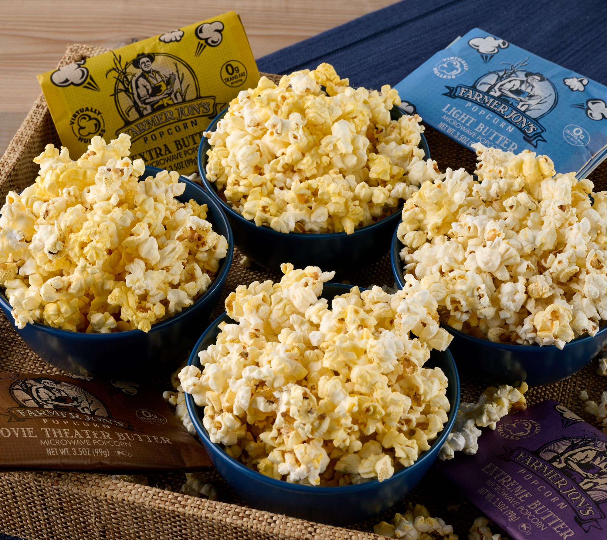 Farmer Jon's (12) 3.4-oz Virtually Hulless Popcorn Auto-Delivery