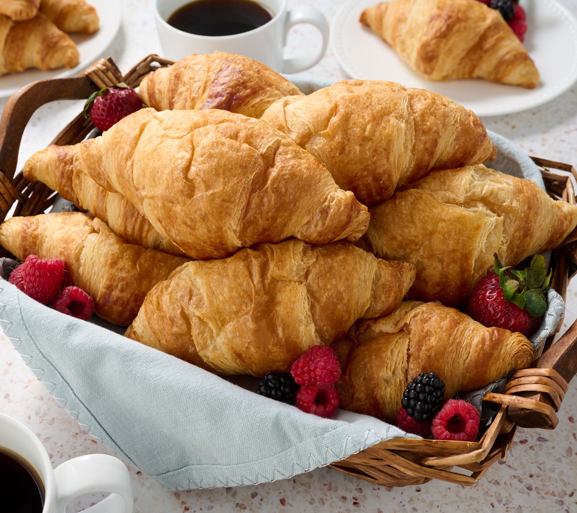 Authentic Gourmet 26 Large French Butter Croissants