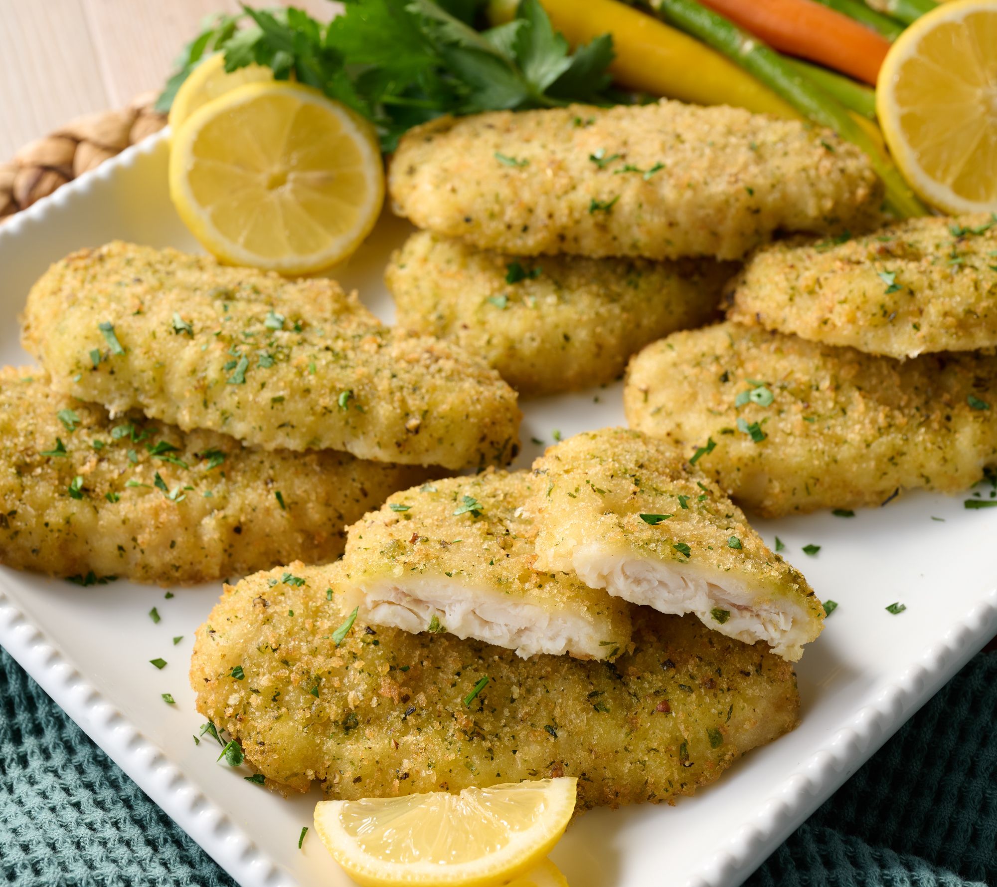 Anderson Seafoods (14) 3 oz Garlic & Herb Cape Hake