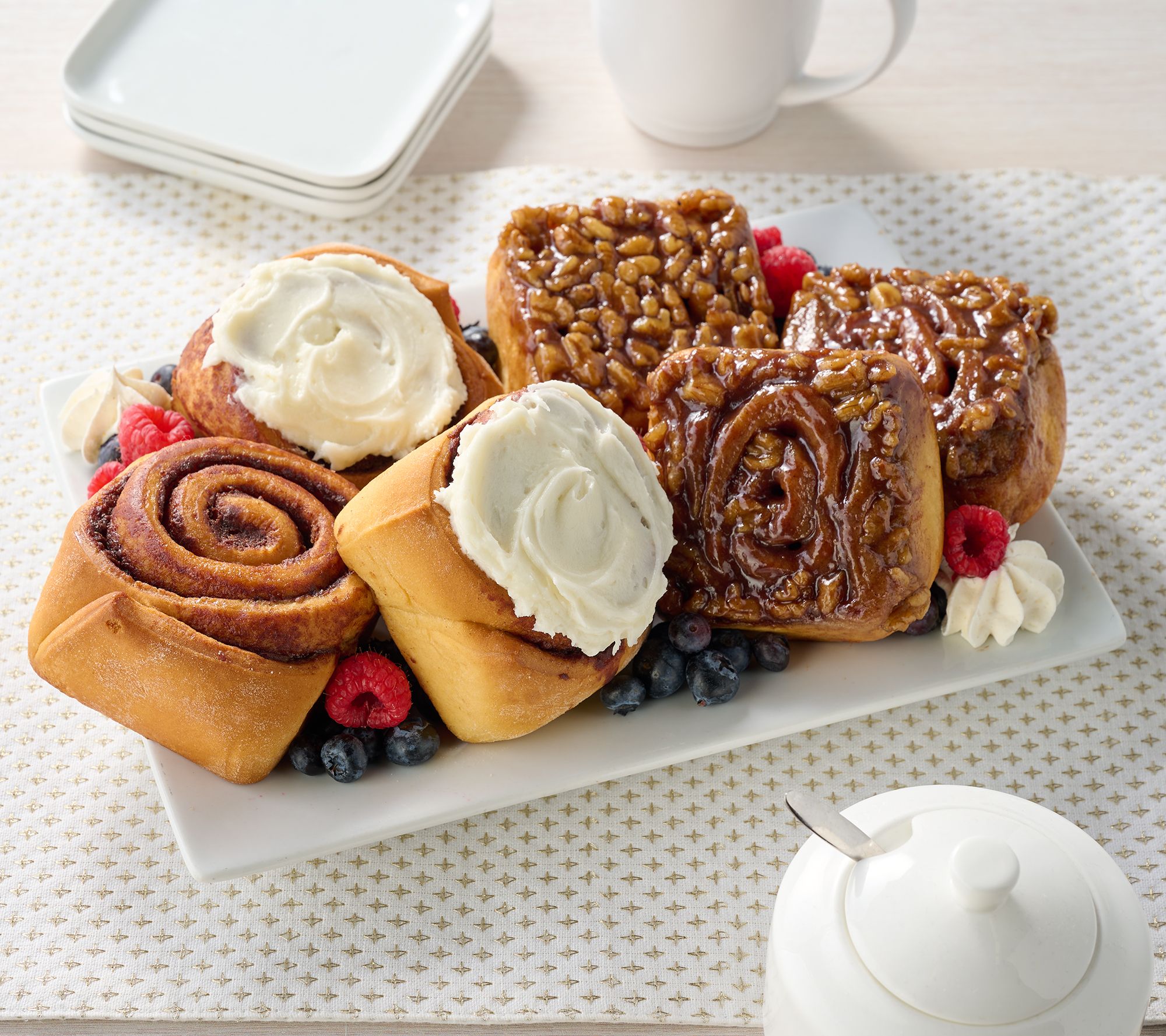 SH11/9 Jimmy the Baker (6) Cinnamon Rolls & (7) Sticky Buns in Giftbox
