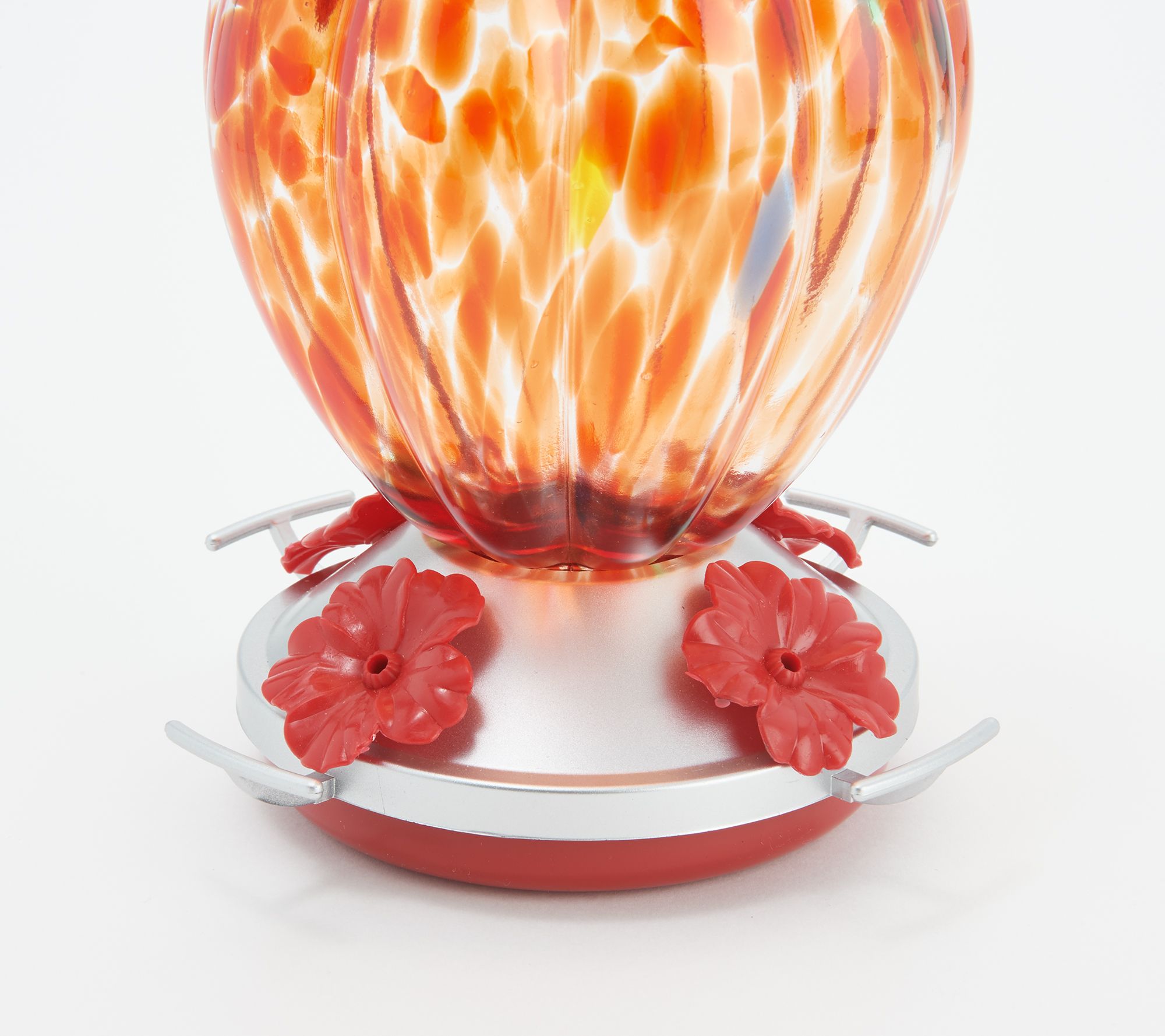 Ultimate Innovations Set of 2 Glass Hummingbird Feeders