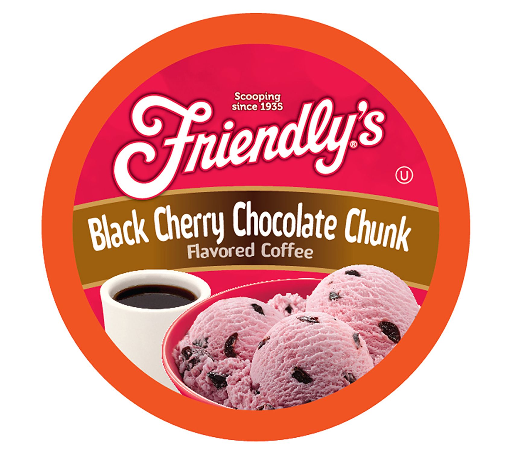 Friendly's 40-Count Black Cherry Chocolate Coffee Pods