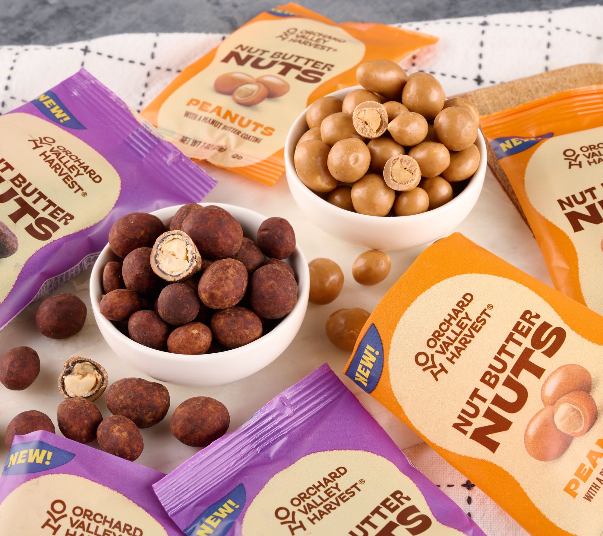 Orchard Valley Harvest (16) 1oz Bags Cocoa & Peanut Butter Peanuts