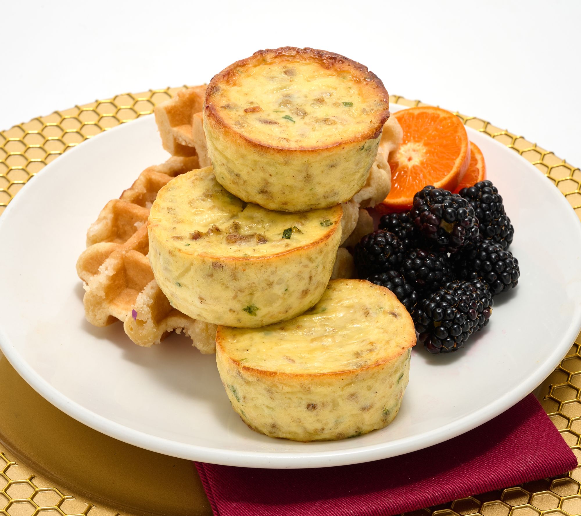 Oak Stove Kitchens (16) 3.5oz Crustless Quiche Auto-Delivery