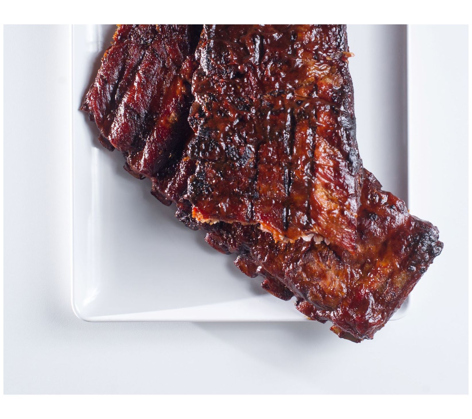 Corky's BBQ (10) 2lb Ribs with BBQ Sauce and S easoning