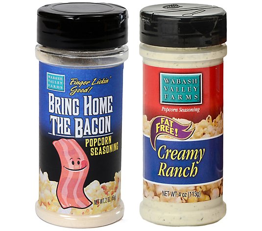 Wabash Valley Farms Ranch & Bacon Popcorn Seasoning Set