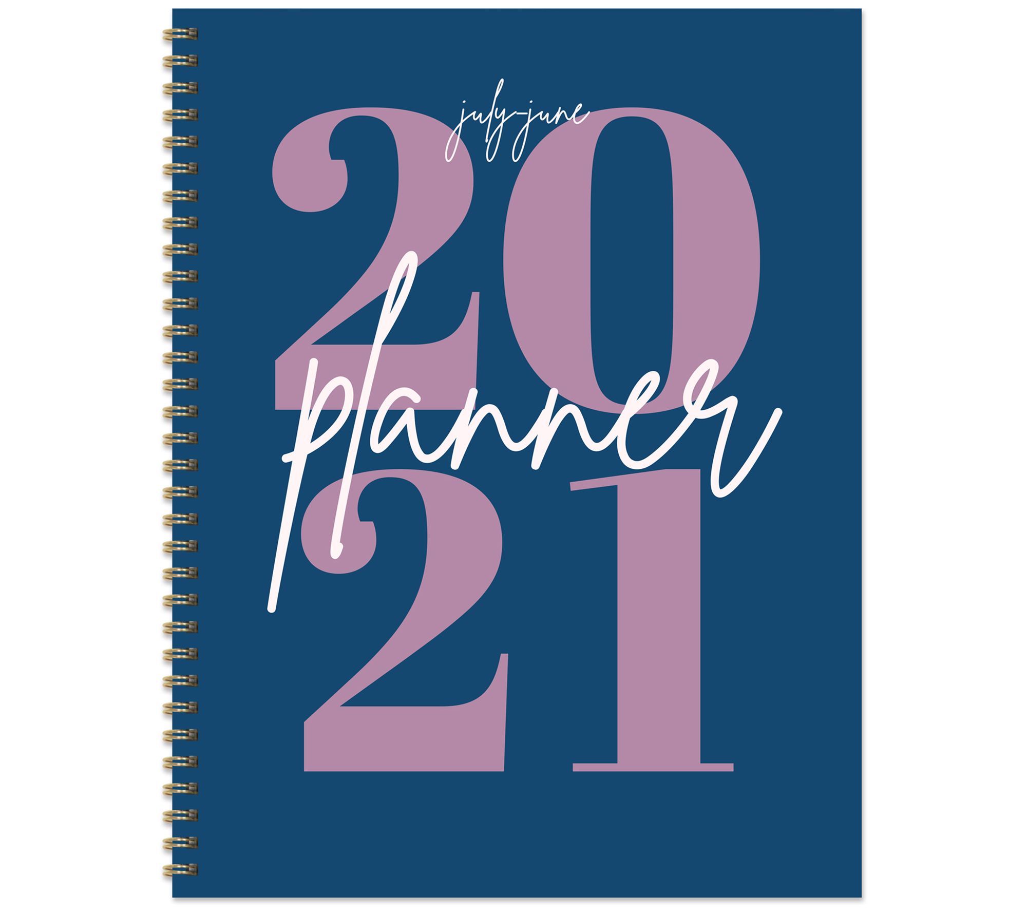 July 2020June 2021 Blue Year Large Weekly Monthly Planner