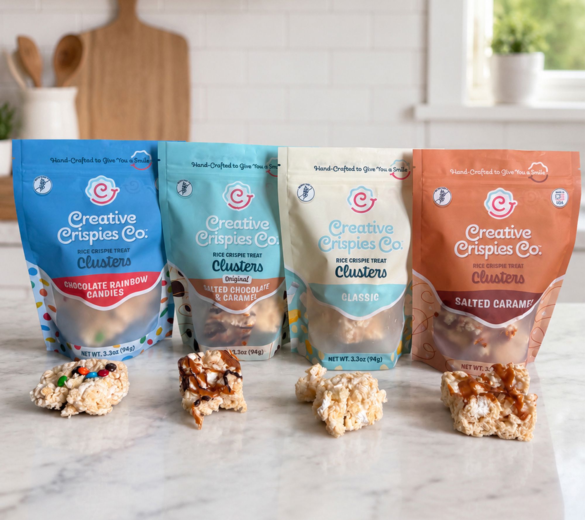 Creative Crispies Caramel Rice Crispie Clusters
