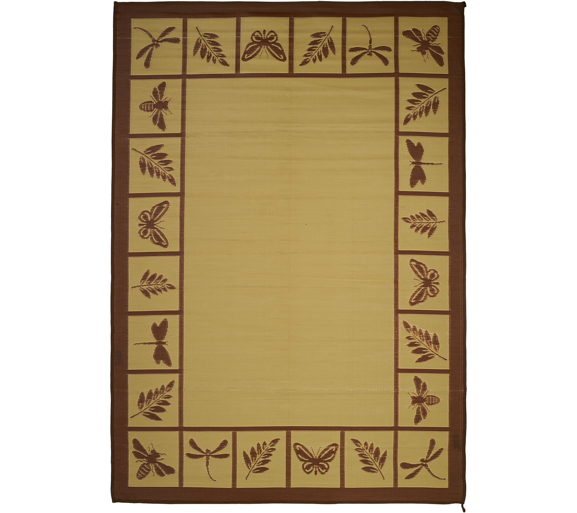 Barbara King 8'x11' Botany Reversible Mat by PatioMats