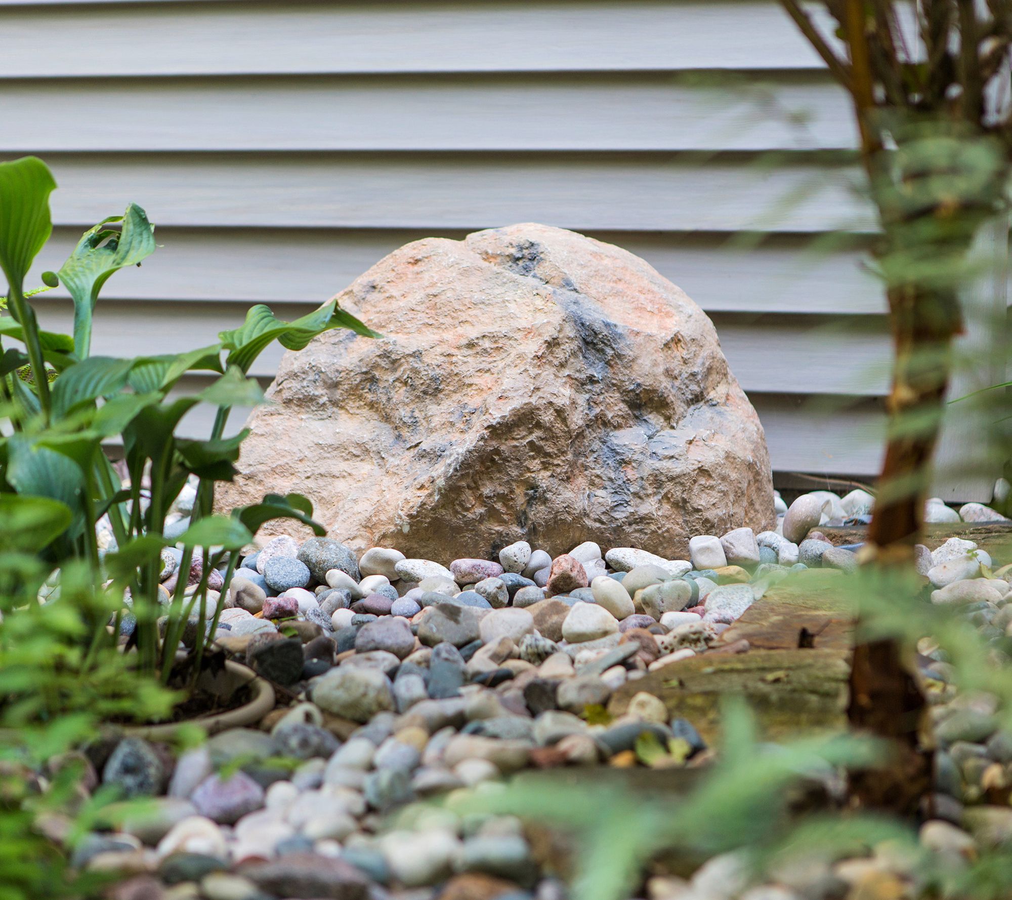 Outdoor Essentials Small or Medium Faux Rock - QVC.com