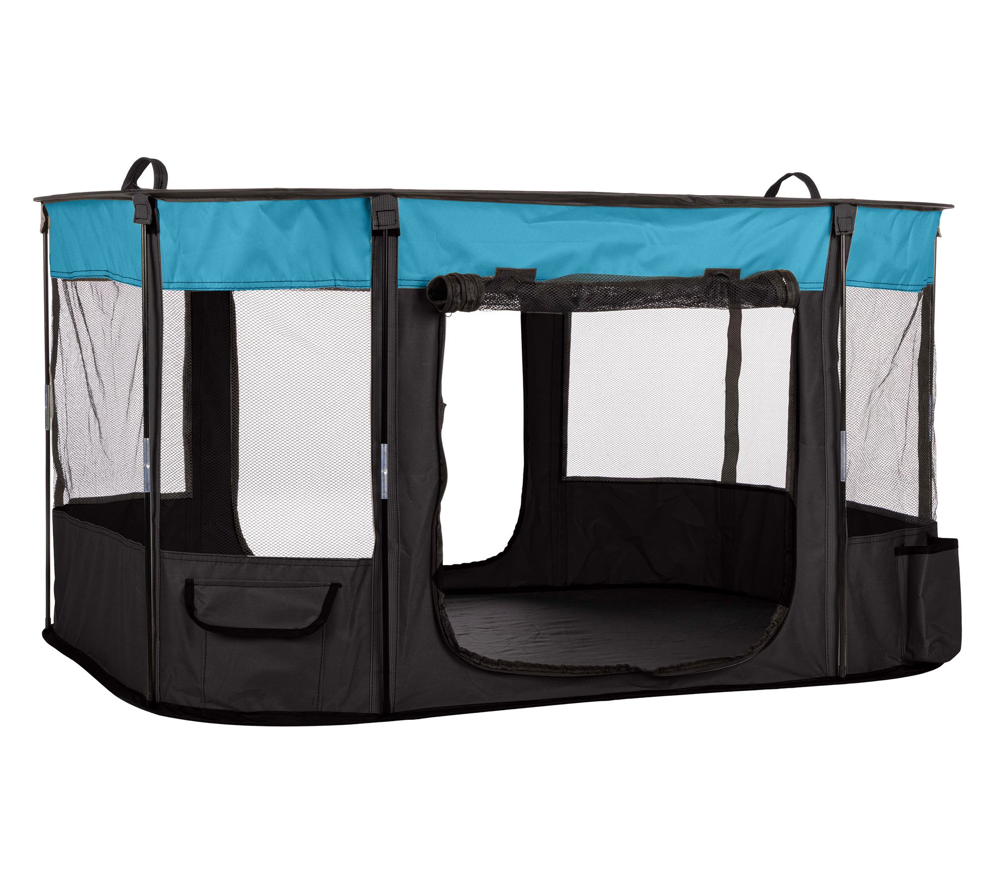 PETMAKER Dog Playpen Kennel with Mesh Windows,ippered Doors