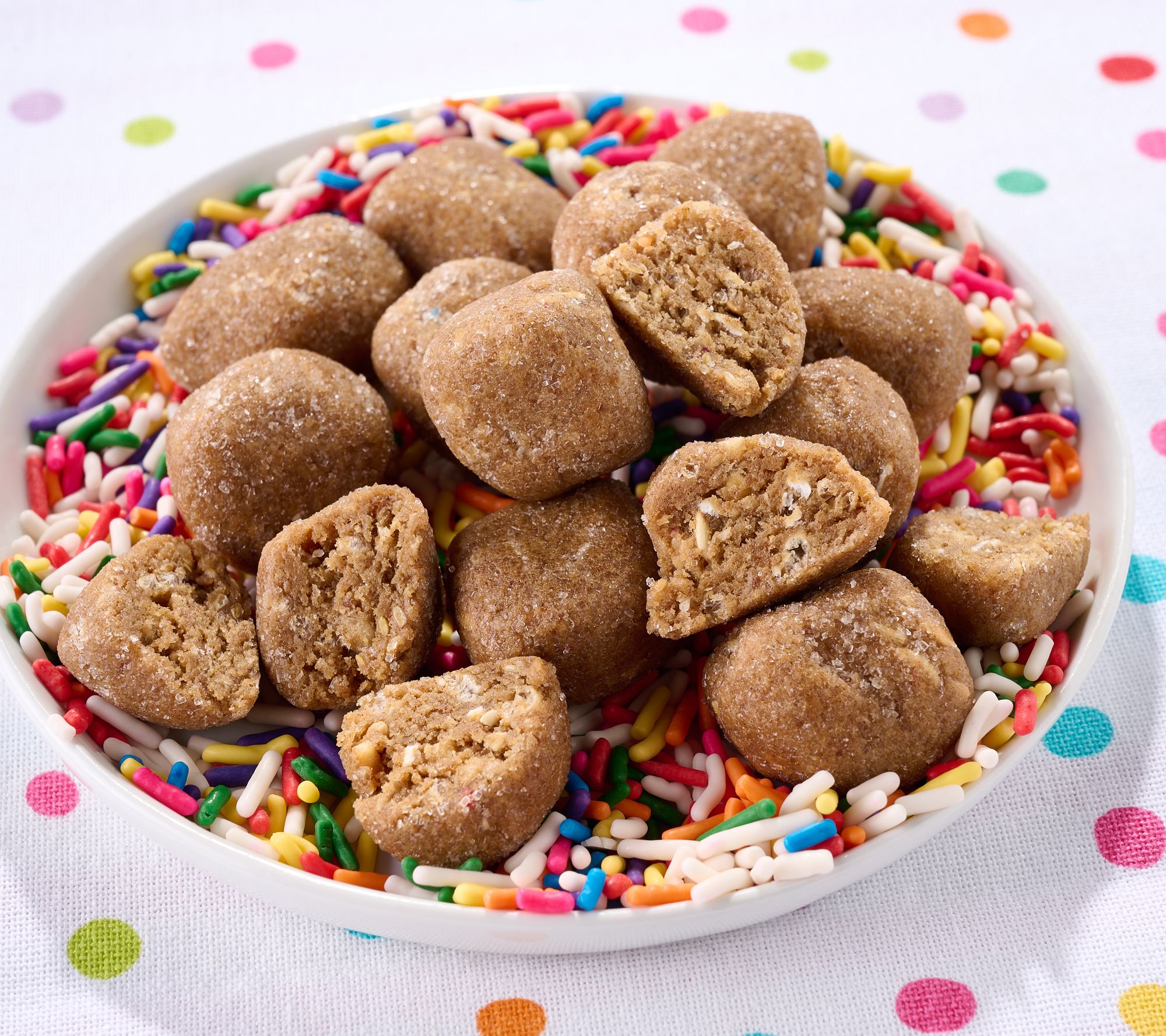 The GFB (3) 4 oz. Cookie Protein Snack Bites Variety