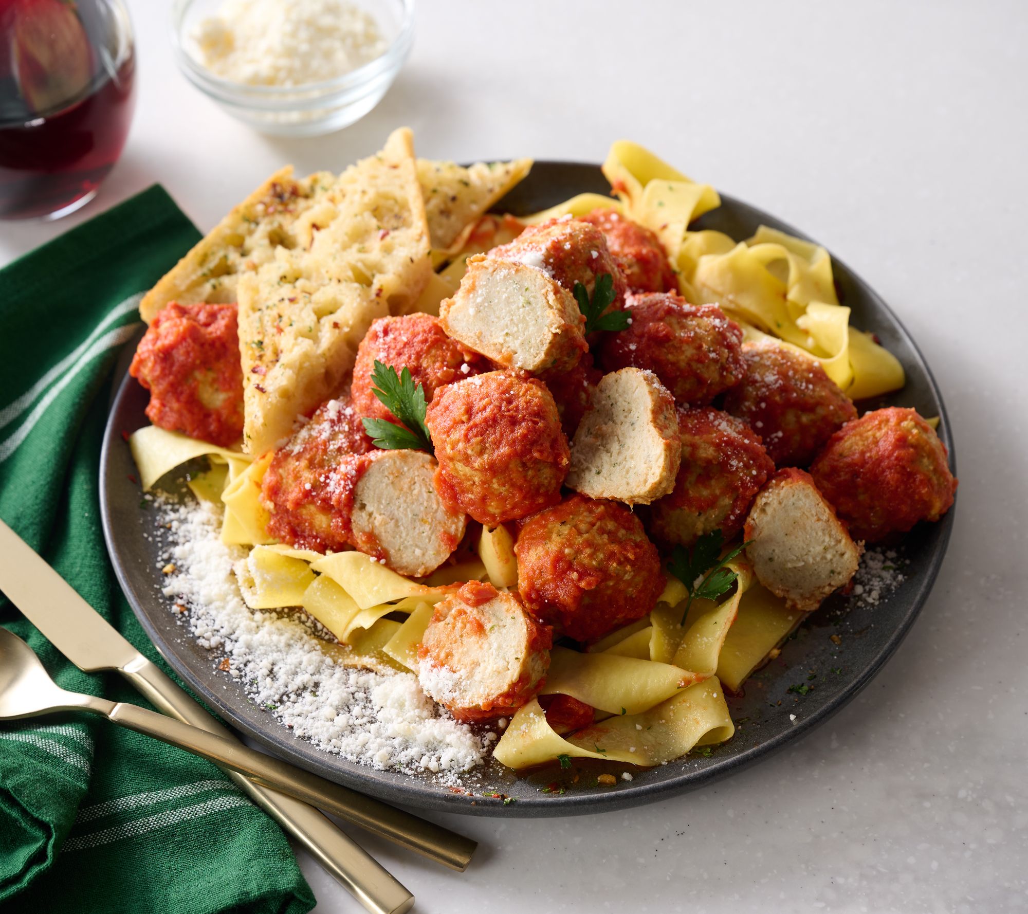 Mama Mancini's 10-lbs Beef or Chicken Meatballs Auto-Delivery