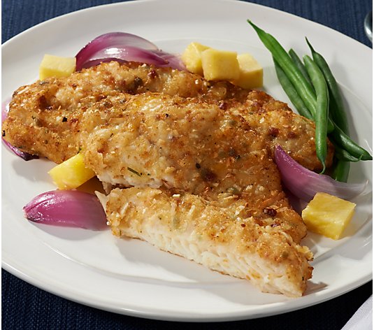 Anderson Seafoods (10) 5.5-oz Coconut Crusted Tilapia